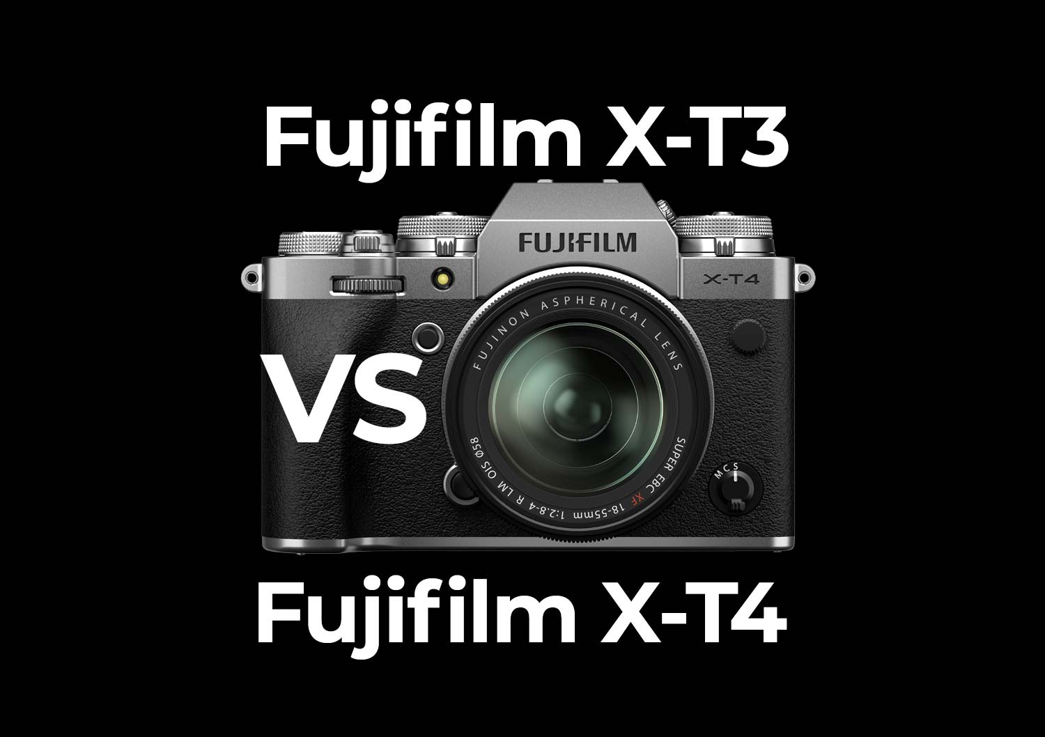 Fujifilm X-T4 vs Fujifilm X-T3